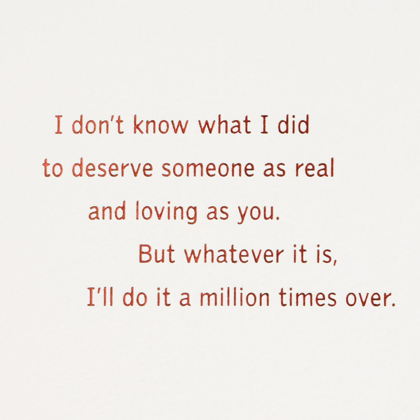 A Man Like You to Love Romantic Birthday Card for Him, , large image number 2