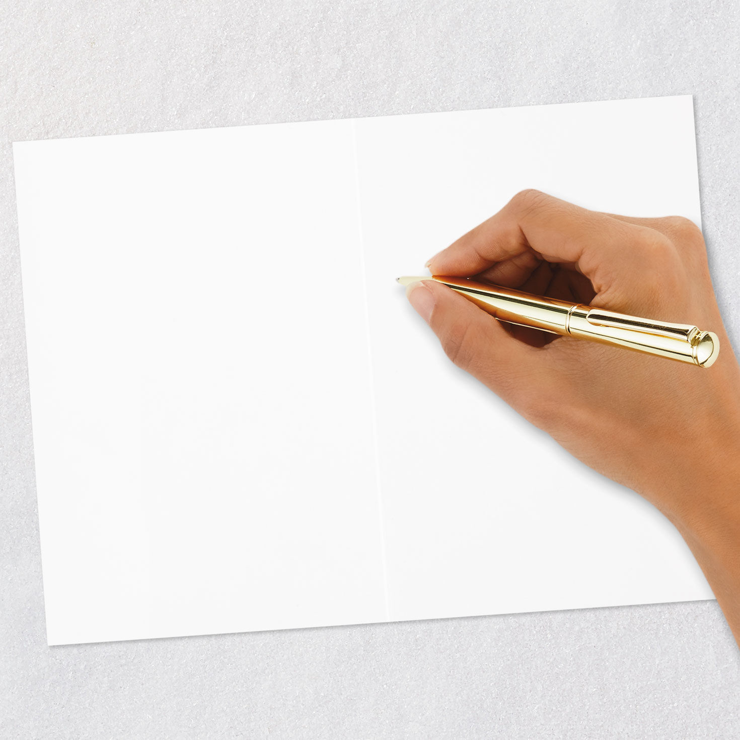 Mickey and Minnie at Dinner Blank Love Card Signing card image number 5