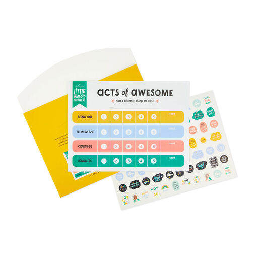 Little World Changers™ Acts of Awesome Reward Charts, 