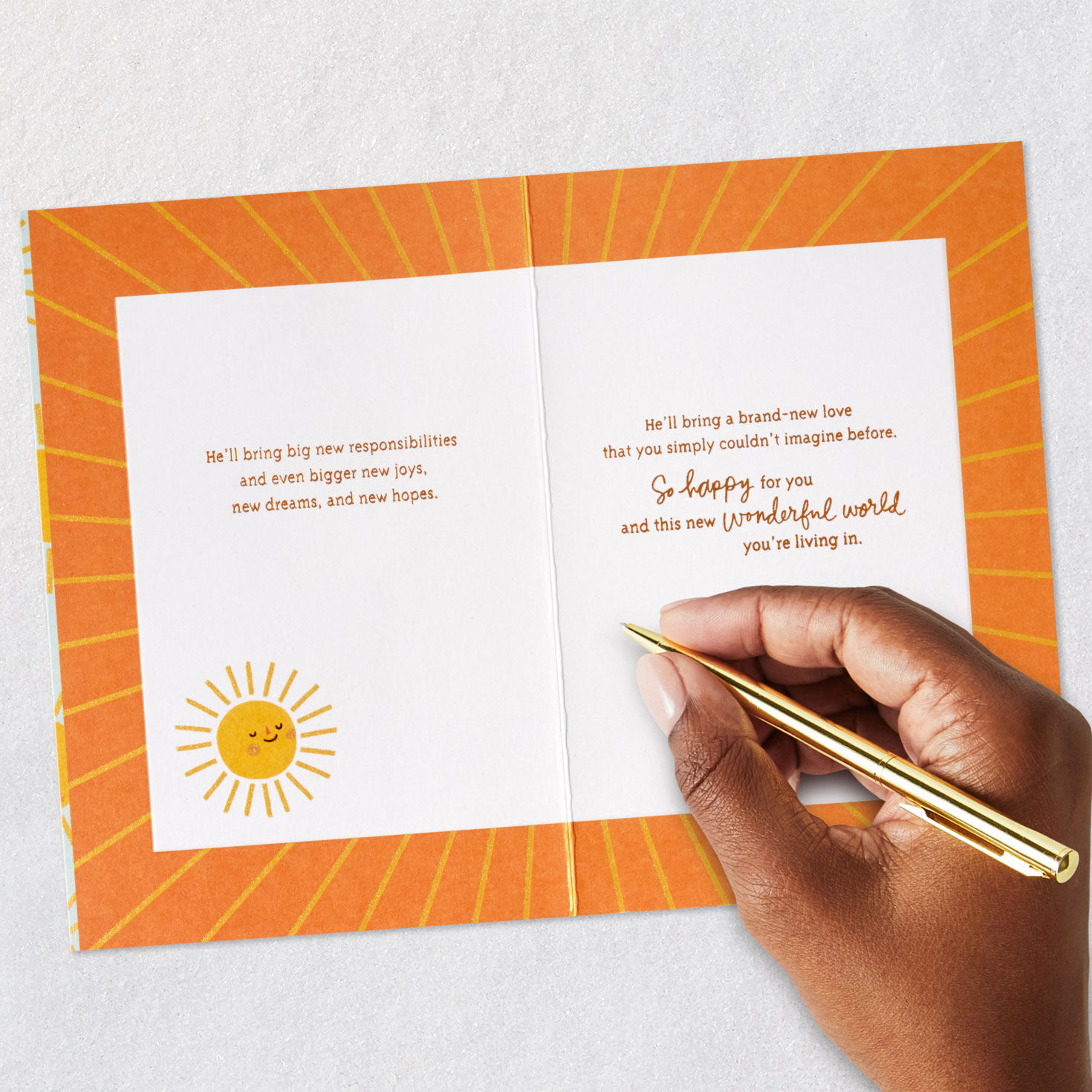 A Brand-New Love New Baby Boy Card for only USD 4.99 | Hallmark