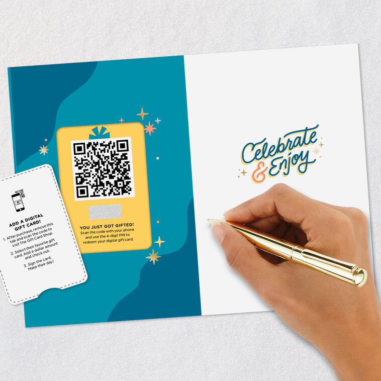 Good Day to Celebrate Gift Card Greeting Card, , large image number 9