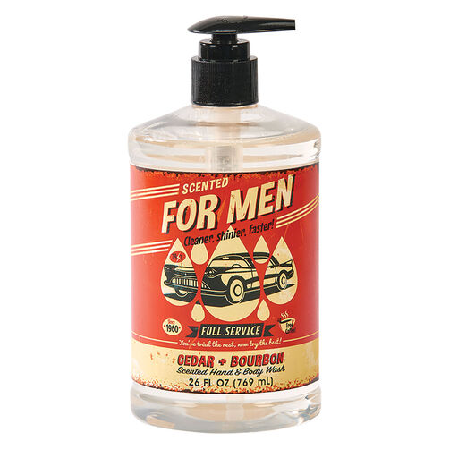 San Francisco Soap Co. Cedar and Bourbon Men's Hand and Body Wash, 26 oz., 