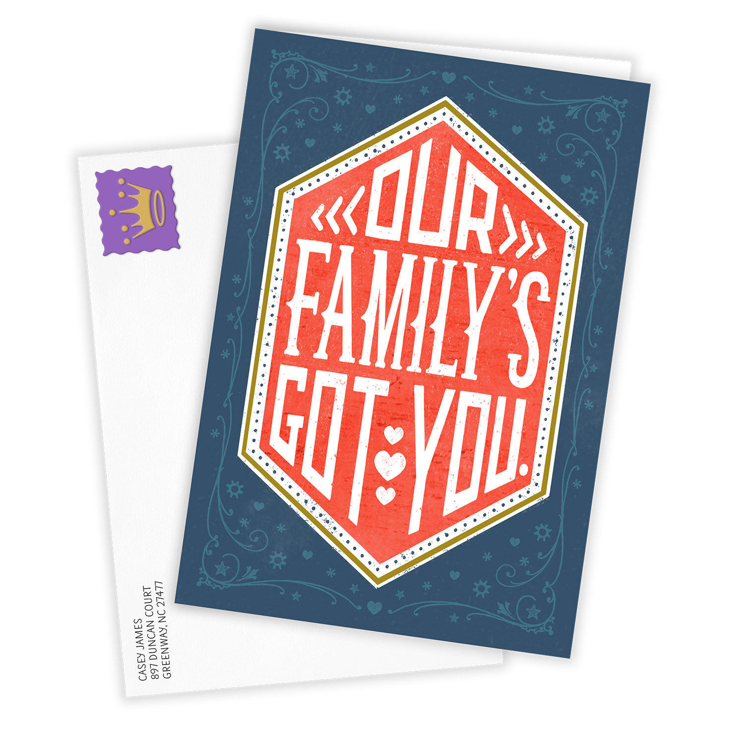 Our Family's Grateful For You Custom Card for only USD 4.99 | Hallmark