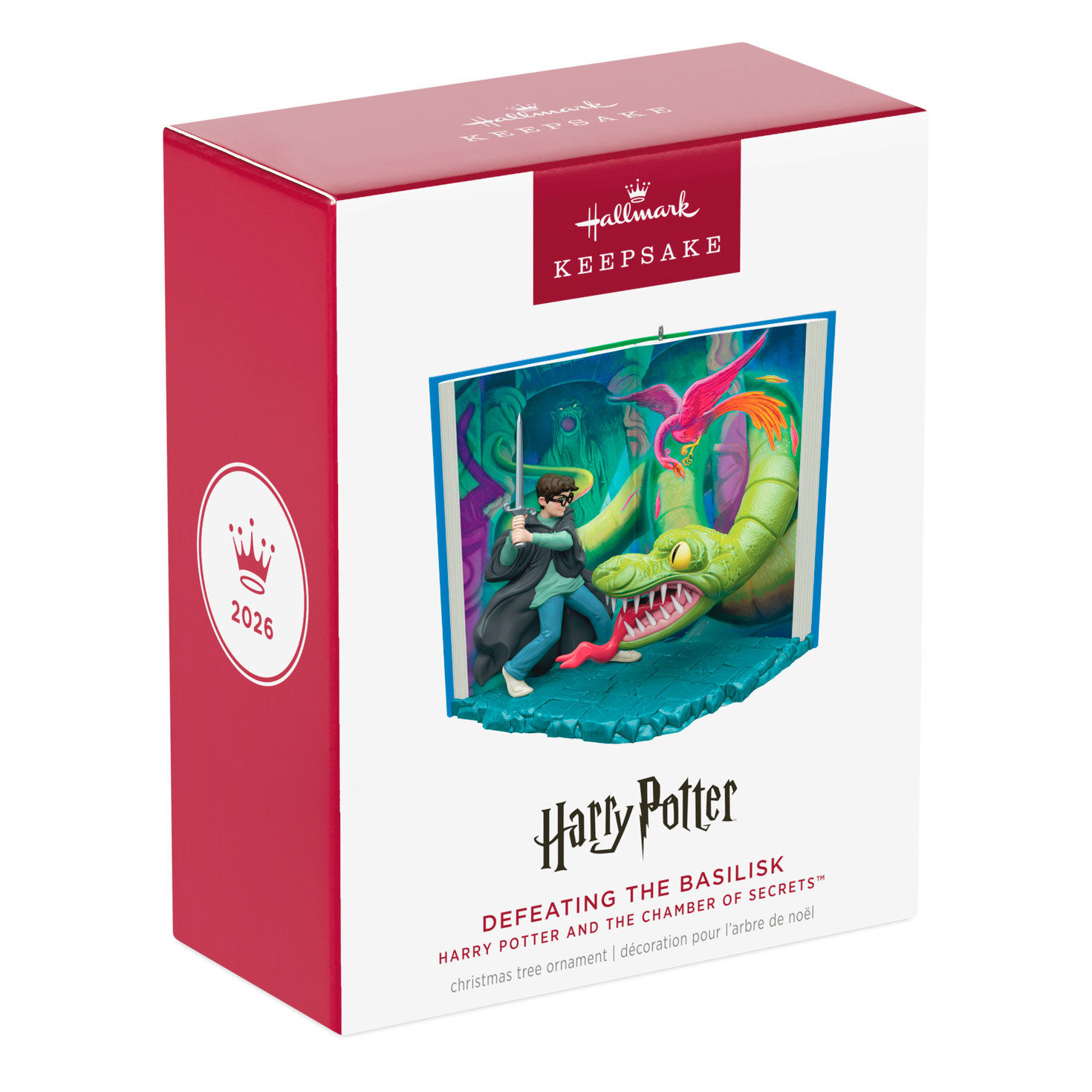 Harry Potter Fighting Snake Keepsake Ornament Package Front image number 7