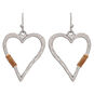 Rain Jewelry Wire-Wrapped Silver Heart Earrings, , large image number 1