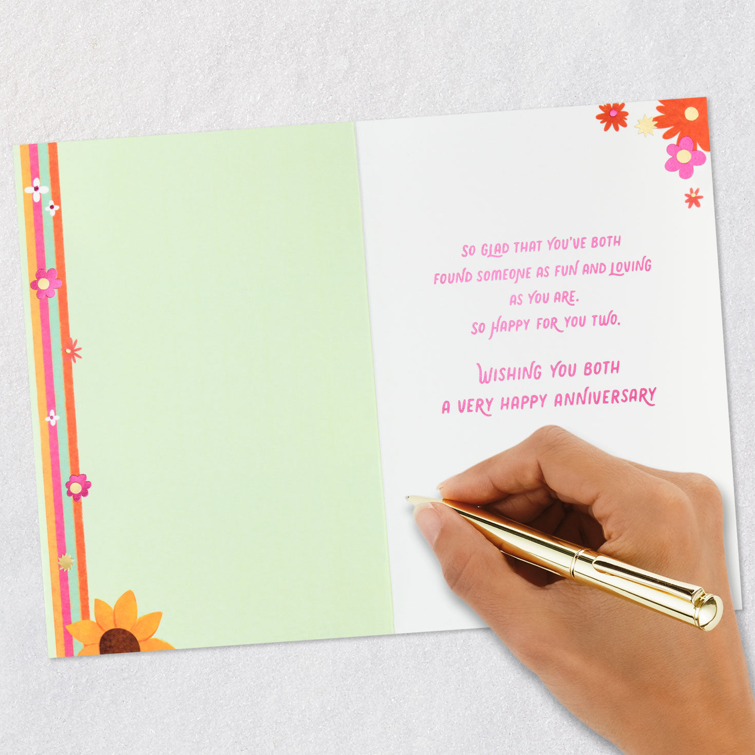 Your Love Just Grows Anniversary Card for Couple, , large image number 6