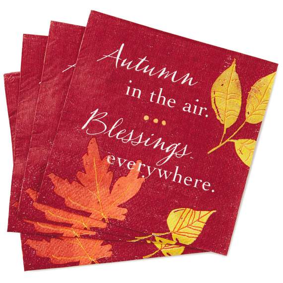 Fall Blessings Napkins, Pack of 20, , large image number 1