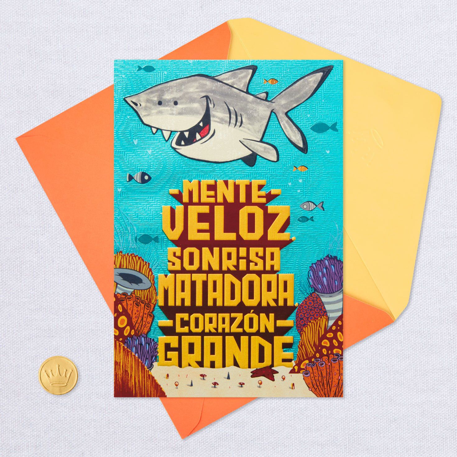 Smiling Shark Spanish-Language Birthday Card for Him for only USD 3.59 | Hallmark