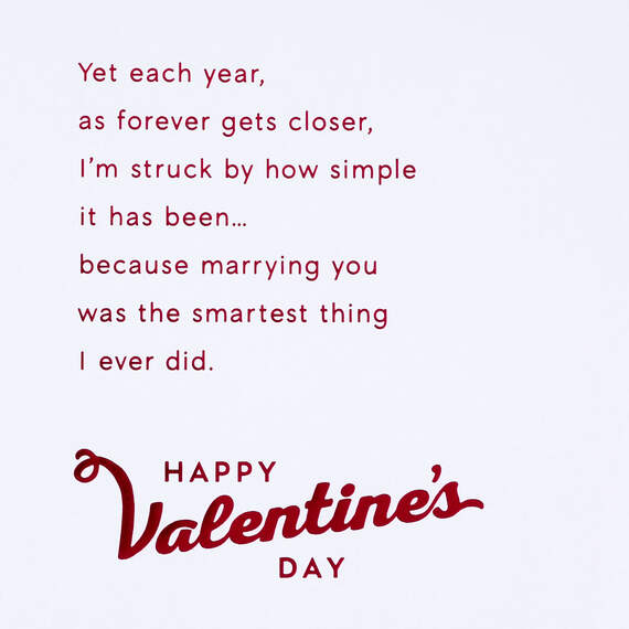 Together Forever Valentine's Day Card for Wife, , large image number 3