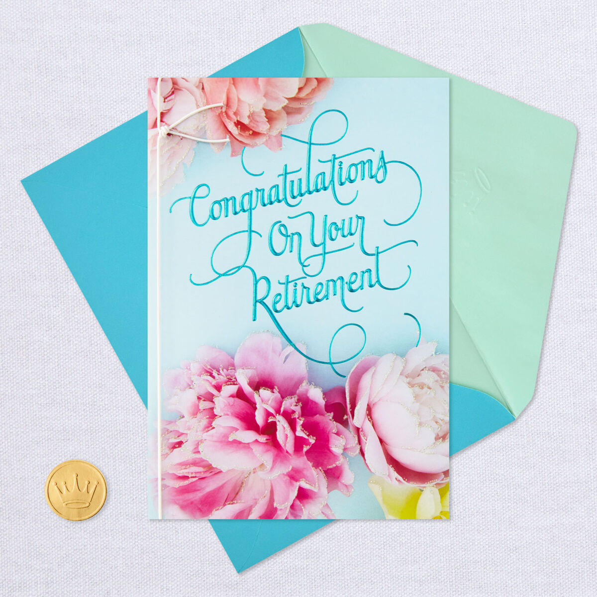 Floral Blooms Retirement Card Greeting Cards Hallmark