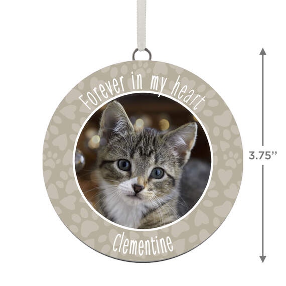 Pet Memorial Personalized Text and Photo Ceramic Ornament, , large image number 3