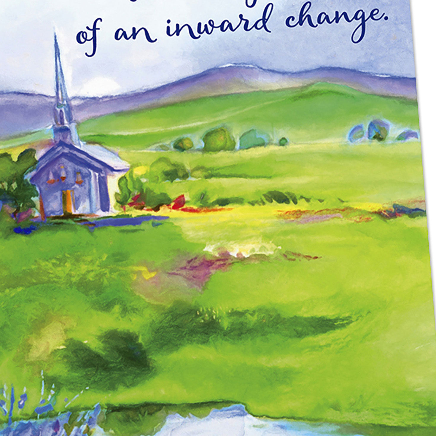 Step of Faith DaySpring Baptism Cards Assortment Cover Detail image number 5