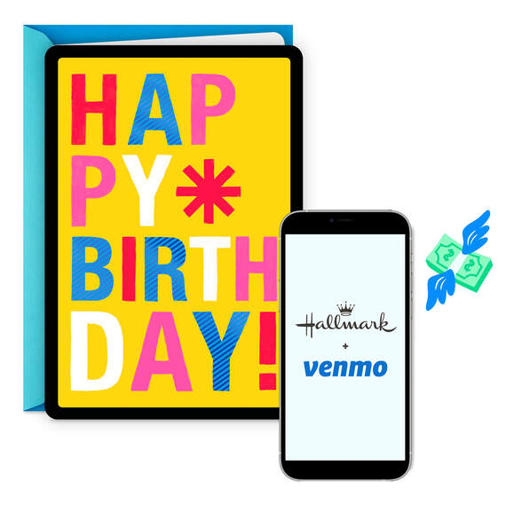 Happy Birthday Venmo Birthday Card