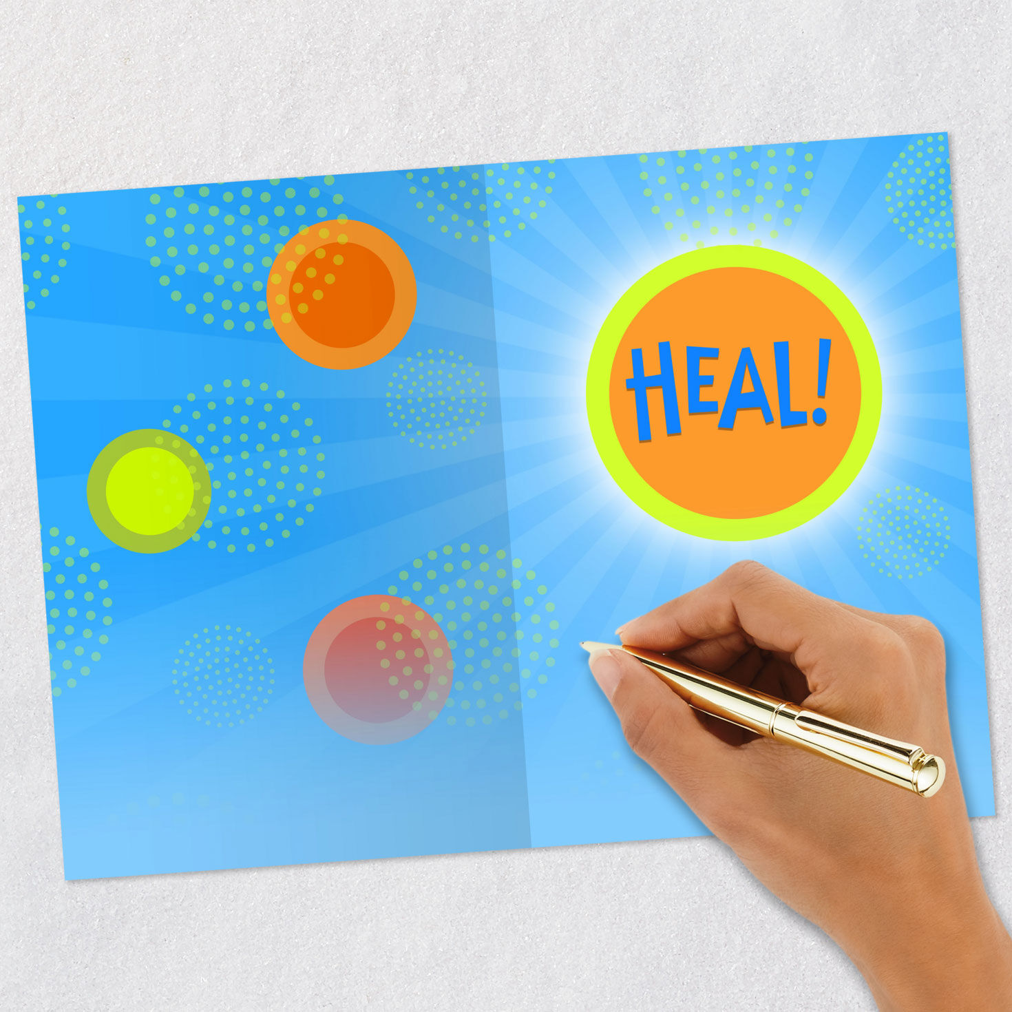 Golden Retriever Funny Get Well Card  image number 6