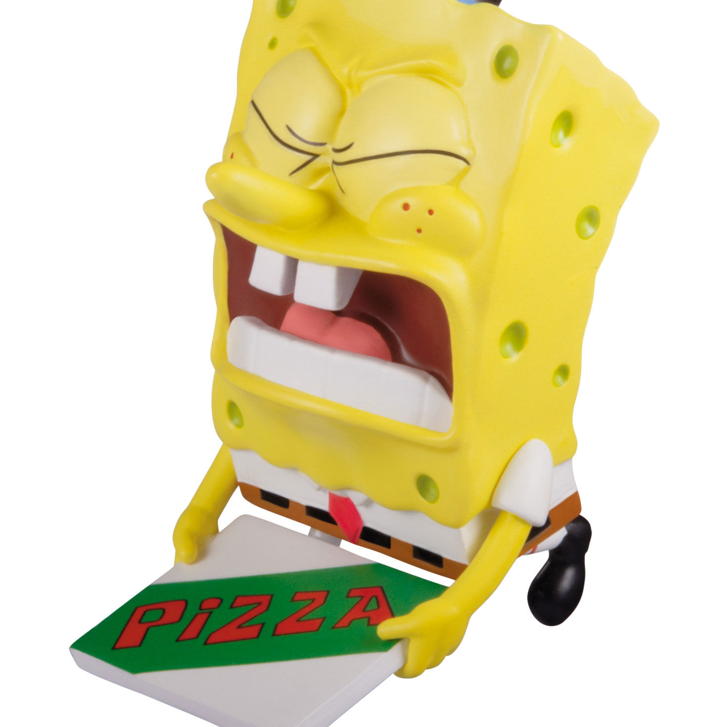 SpongeBob With Pizza Box Christmas Ornament closeup view image number 5