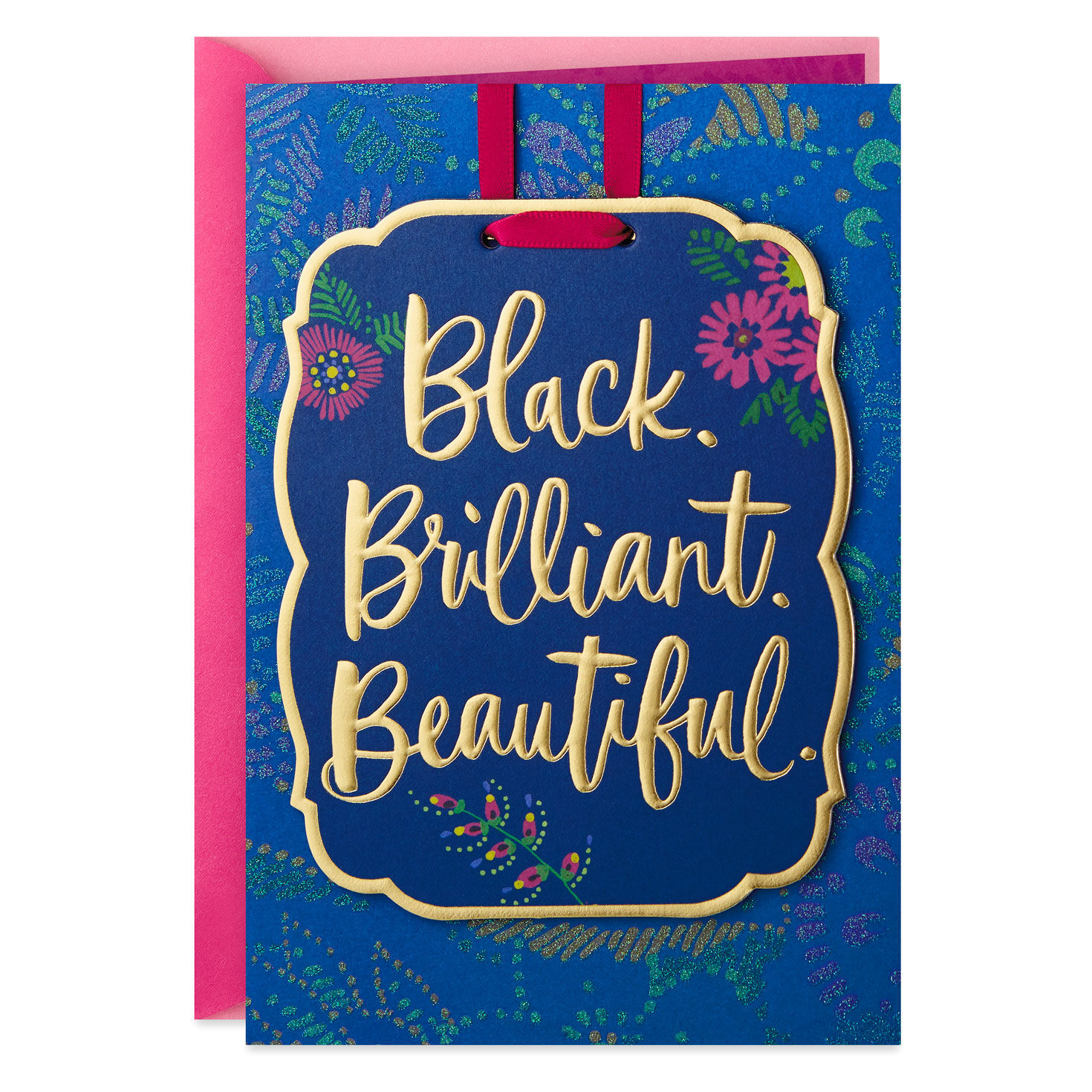 Black, Brilliant and Beautiful Birthday Card With Decoration for only USD 5.99 | Hallmark