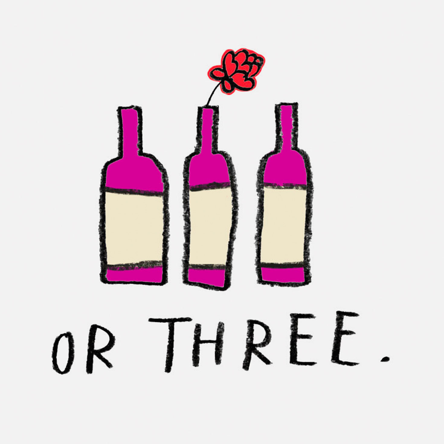 Wine Poetry Funny Birthday Card, , large image number 2