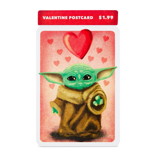 Star Wars: The Mandalorian™ Grogu™ Valentine's Day Postcard, 