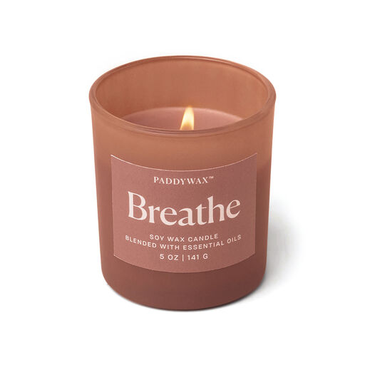 Paddywax "Breathe" Glass Jar Candle, 5 oz., 