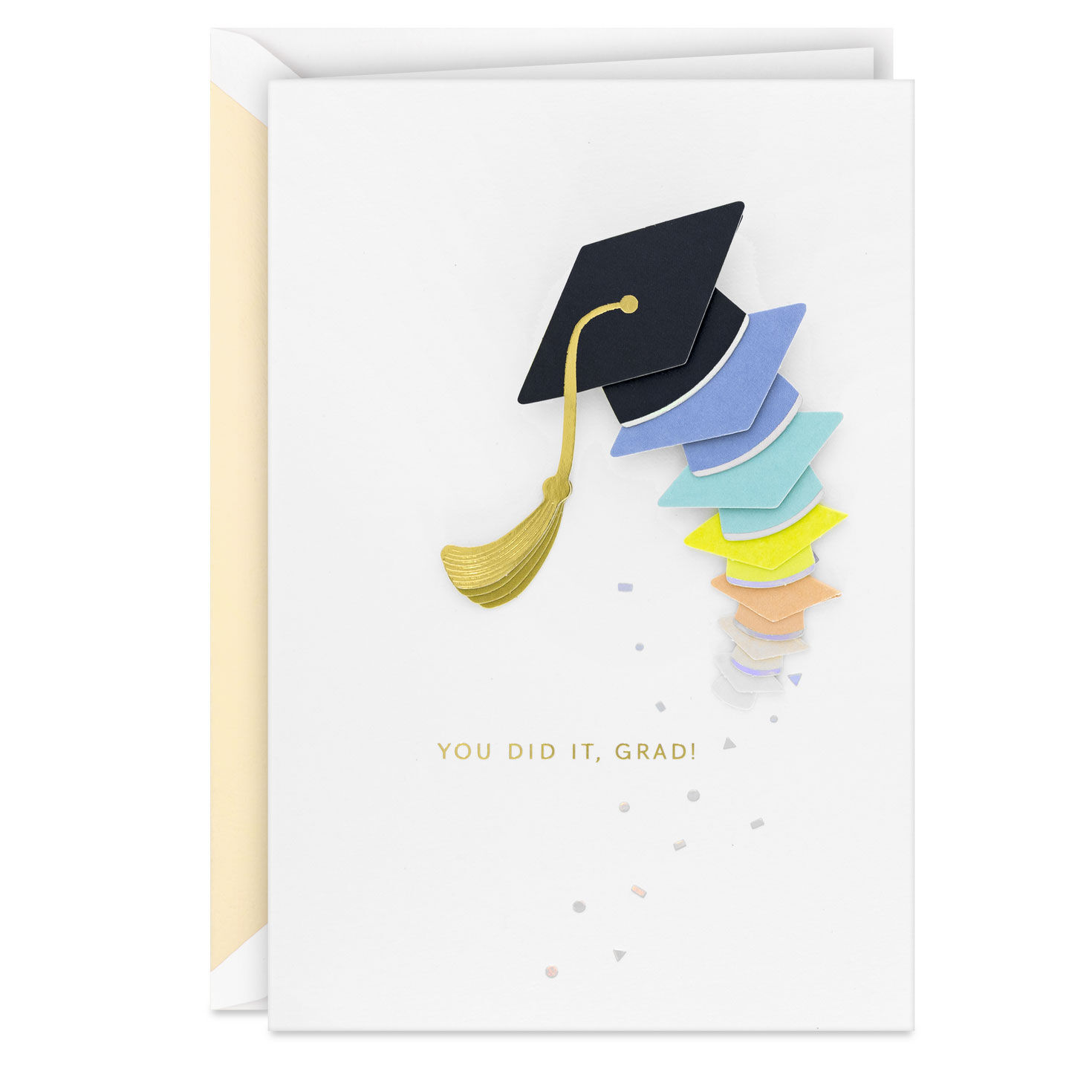 Yay, You Did It Graduation Card