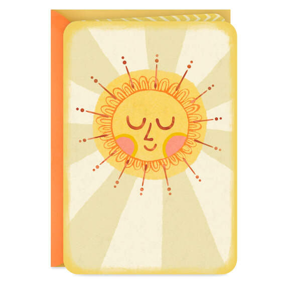 Sunny Thoughts Encouragement Card, , large image number 1