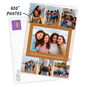 Orange Frame Photo Collage Personalized Card Card Front with Envelope image number 2