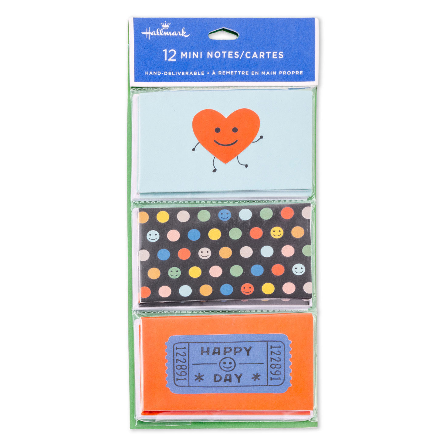 Happy Day Blank Mini Note Cards Assortment Pack package front image number 2