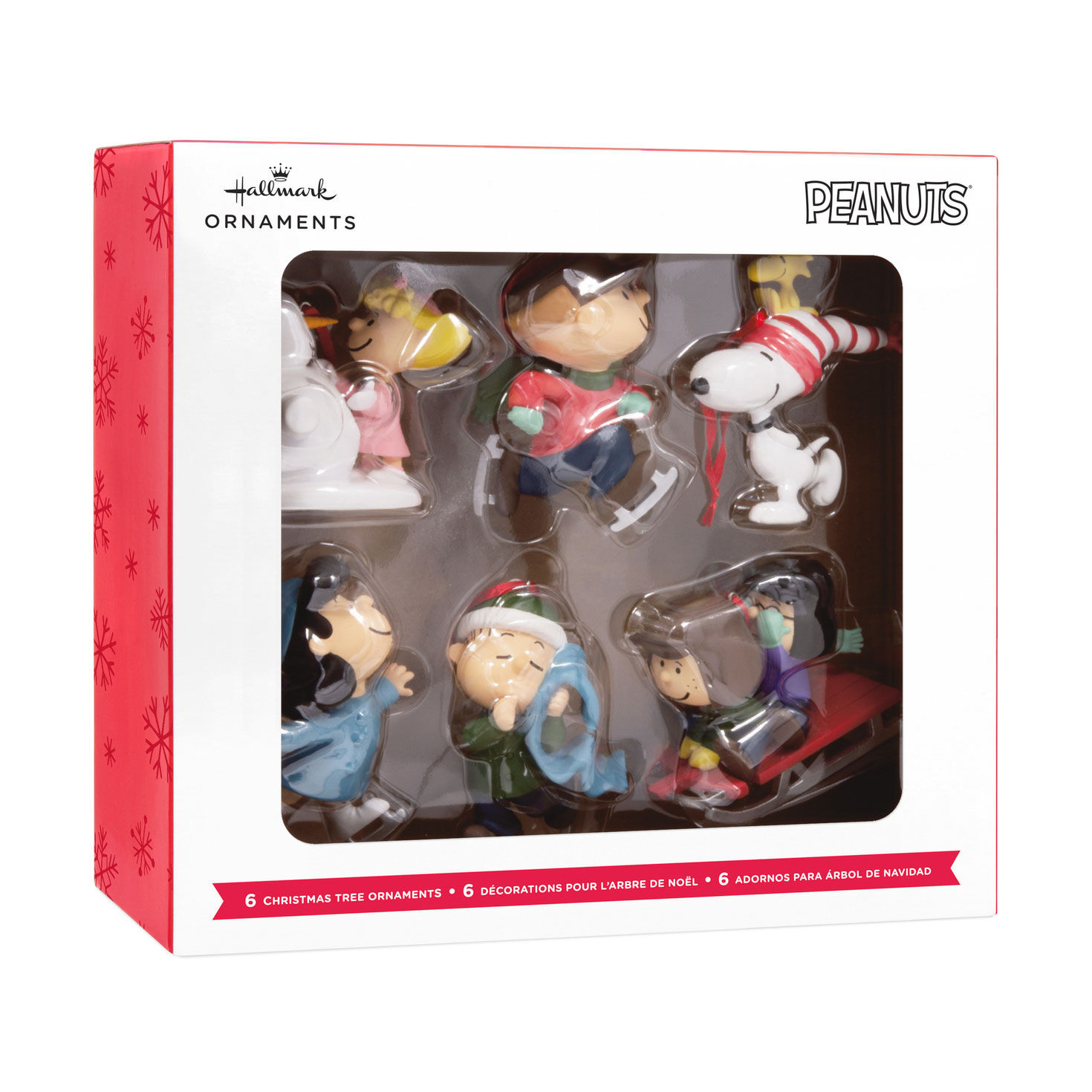 The Peanuts® Gang Hallmark Ornaments, Set of 6 - Hallmark Ornaments |  Hallmark