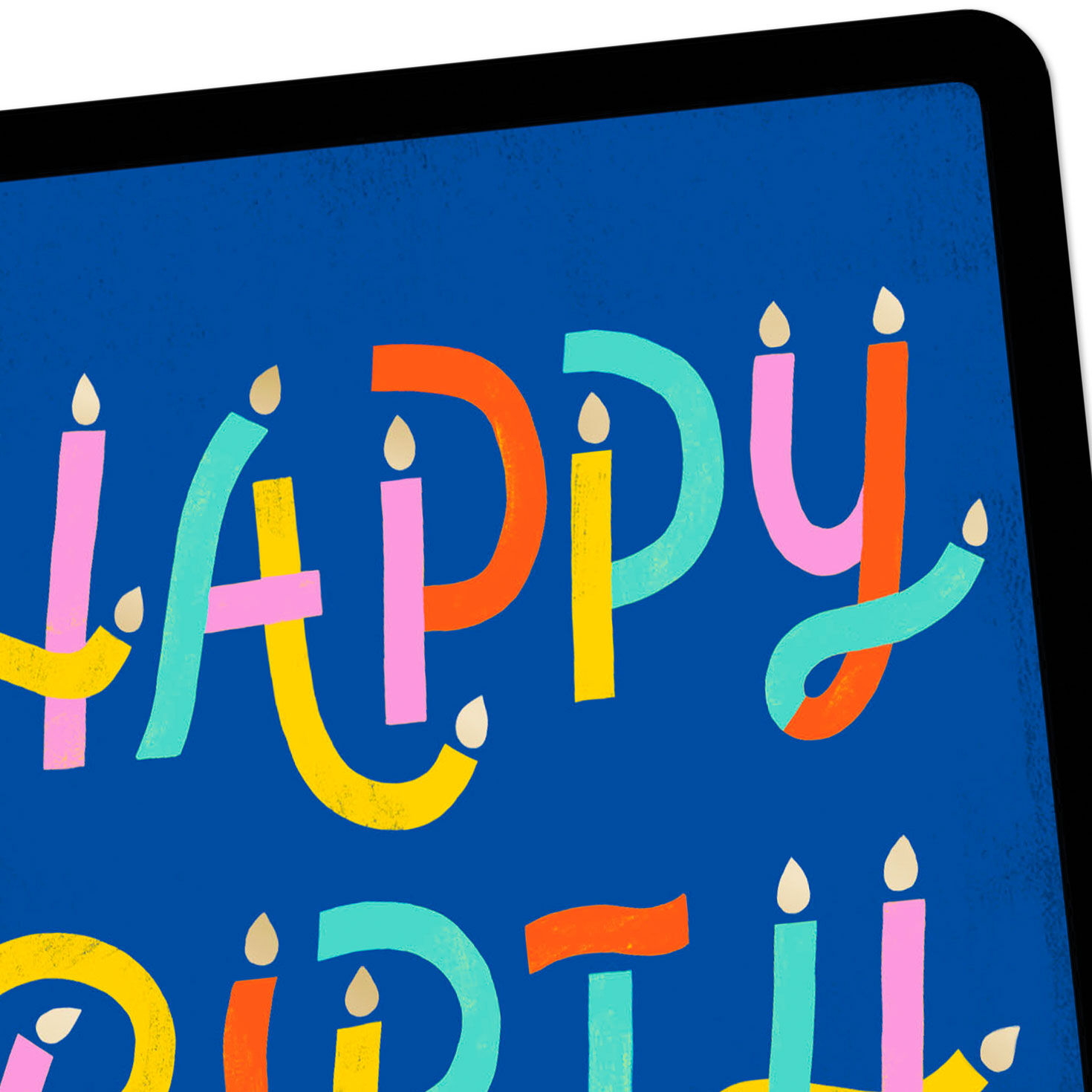 All the Wishes Colorful Candles Venmo Birthday Card, , large image number 4