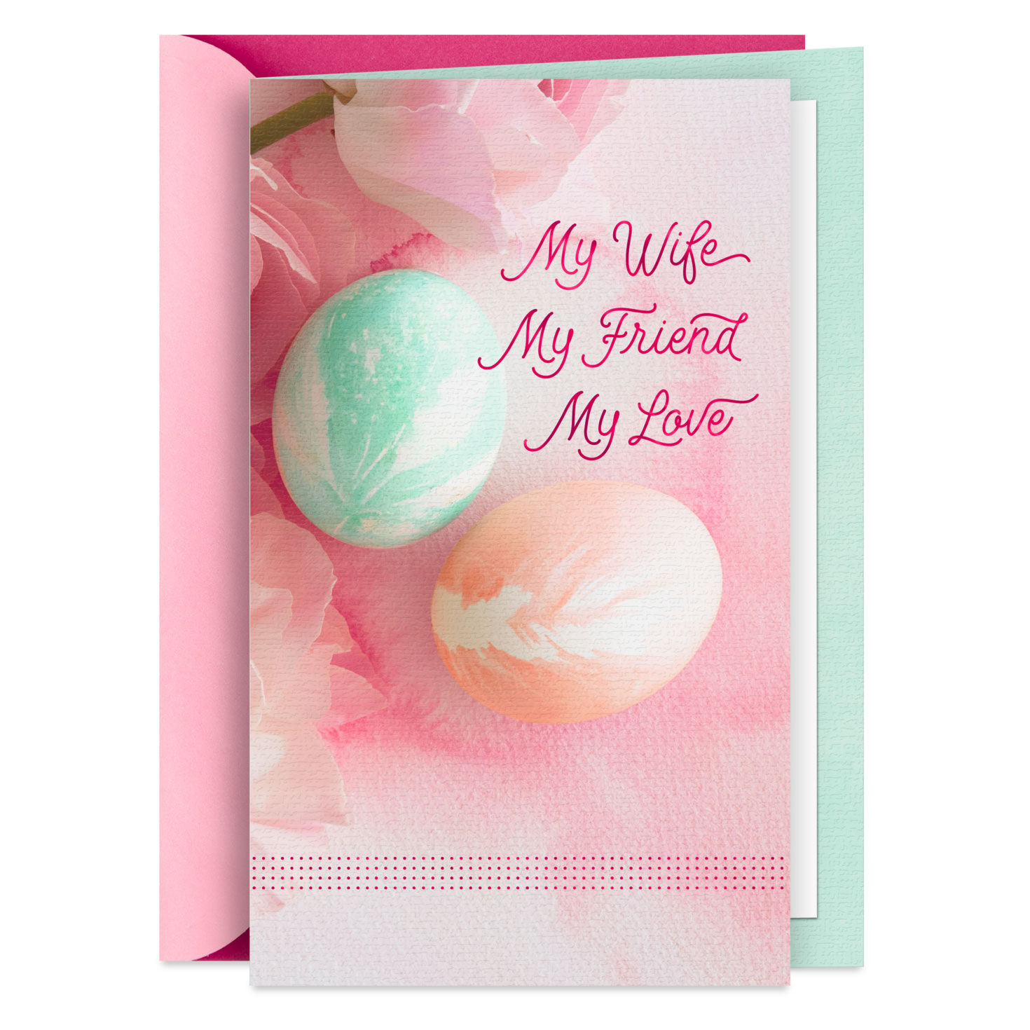 I Love Our Life Easter Card for Wife