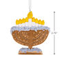 Menorah Christmas Ornament measurement image number 3