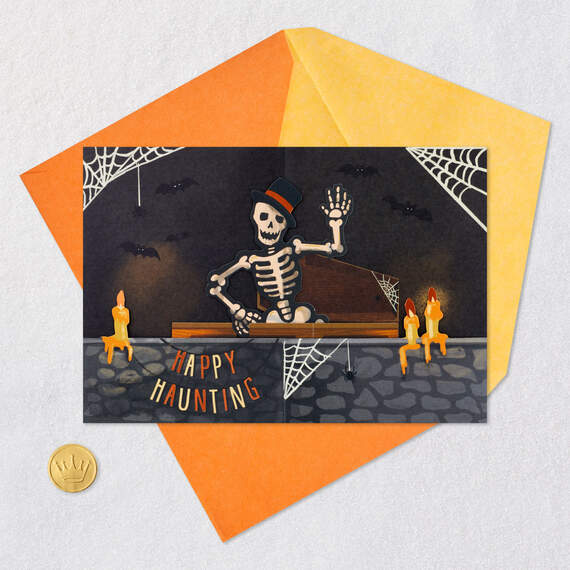 Happy Haunting 3D Pop-Up Halloween Card, , large image number 5