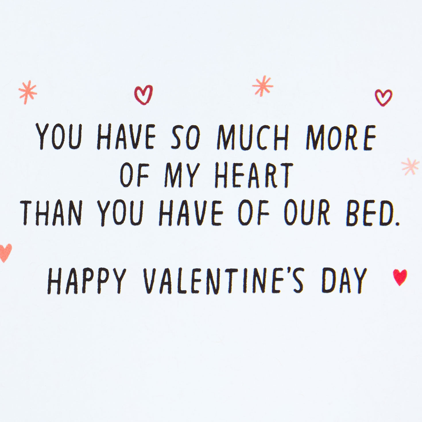 Pink and Red Pet Bed Valentine's Day Card Sentiment image number 2