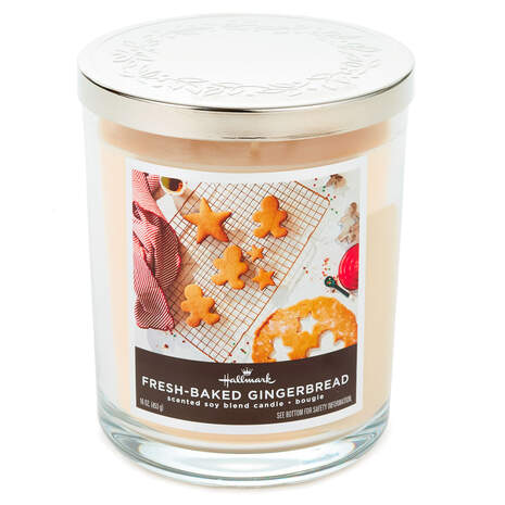 Fresh-Baked Gingerbread 3-Wick Jar Candle, 16 oz., , large