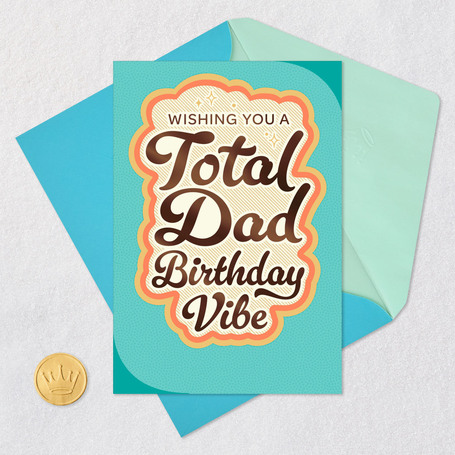 A Total Dad Birthday Vibe Birthday Card for Dad, , large image number 5