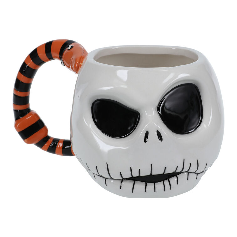 Paladone Disney Tim Burton’s The Nightmare Before Christmas Jack Sculpted Mug, 13 oz.