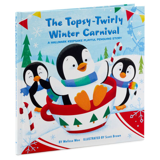The Topsy-Twirly Winter Carnival: A Hallmark Keepsake Playful Penguins Story Book, 