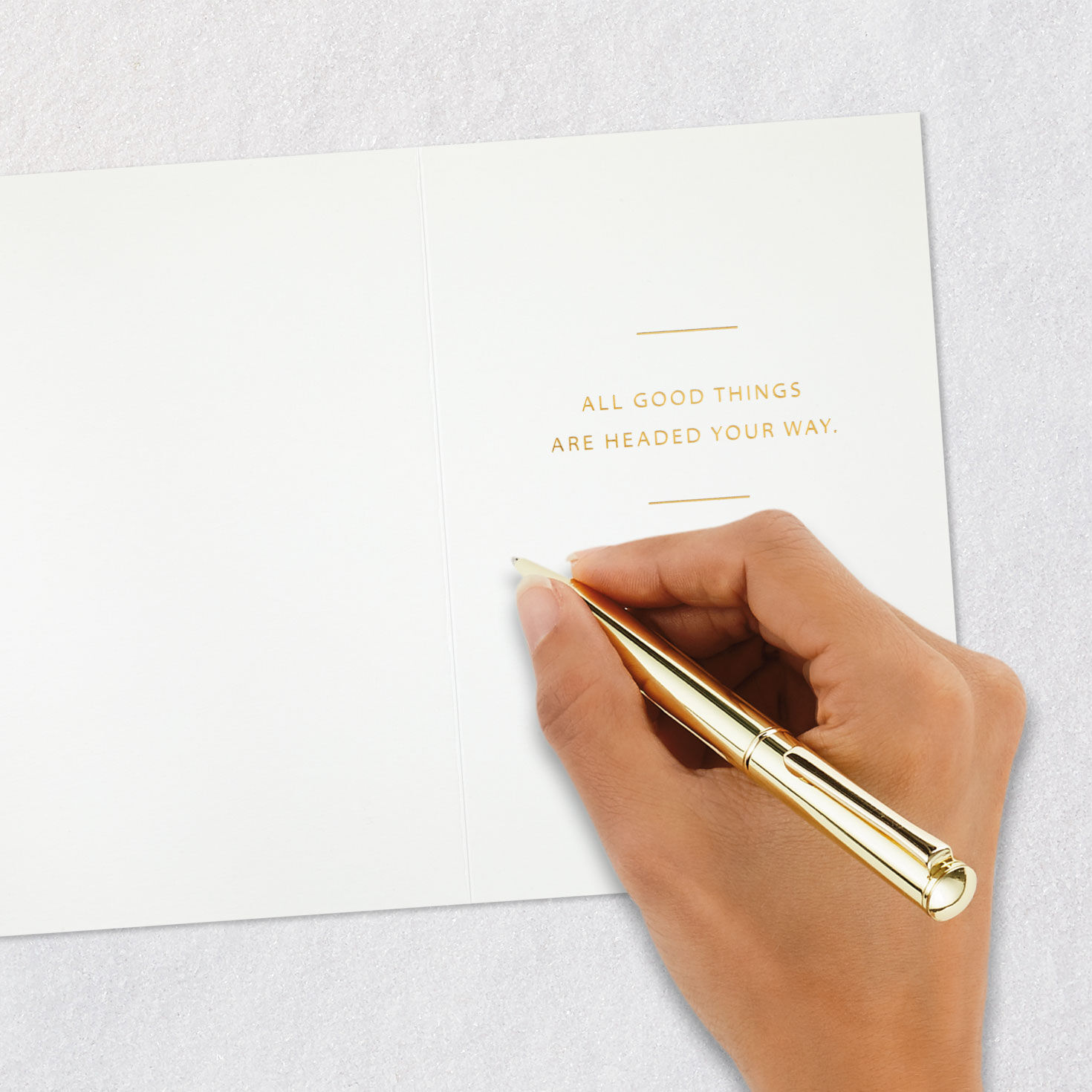 Best Year Yet Gold Birthday Card, , large image number 6