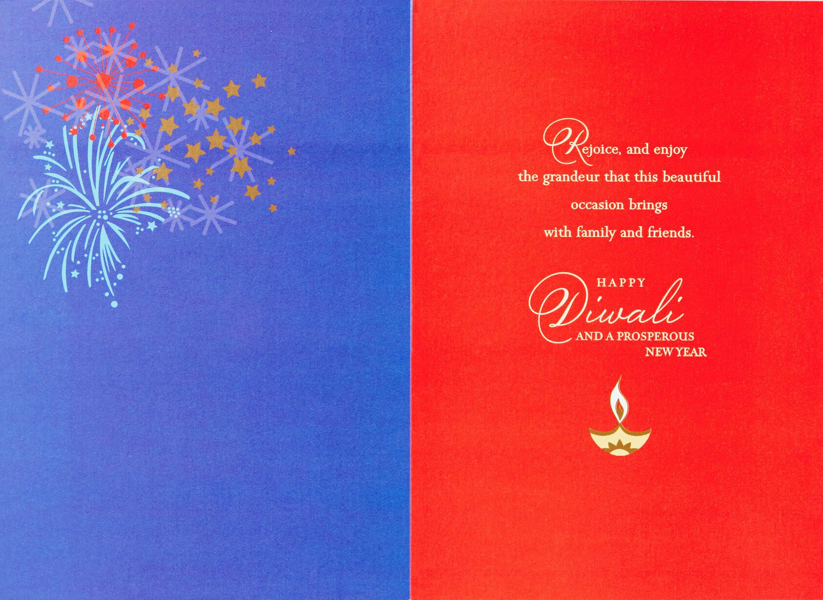 Sparkling Diwali Card