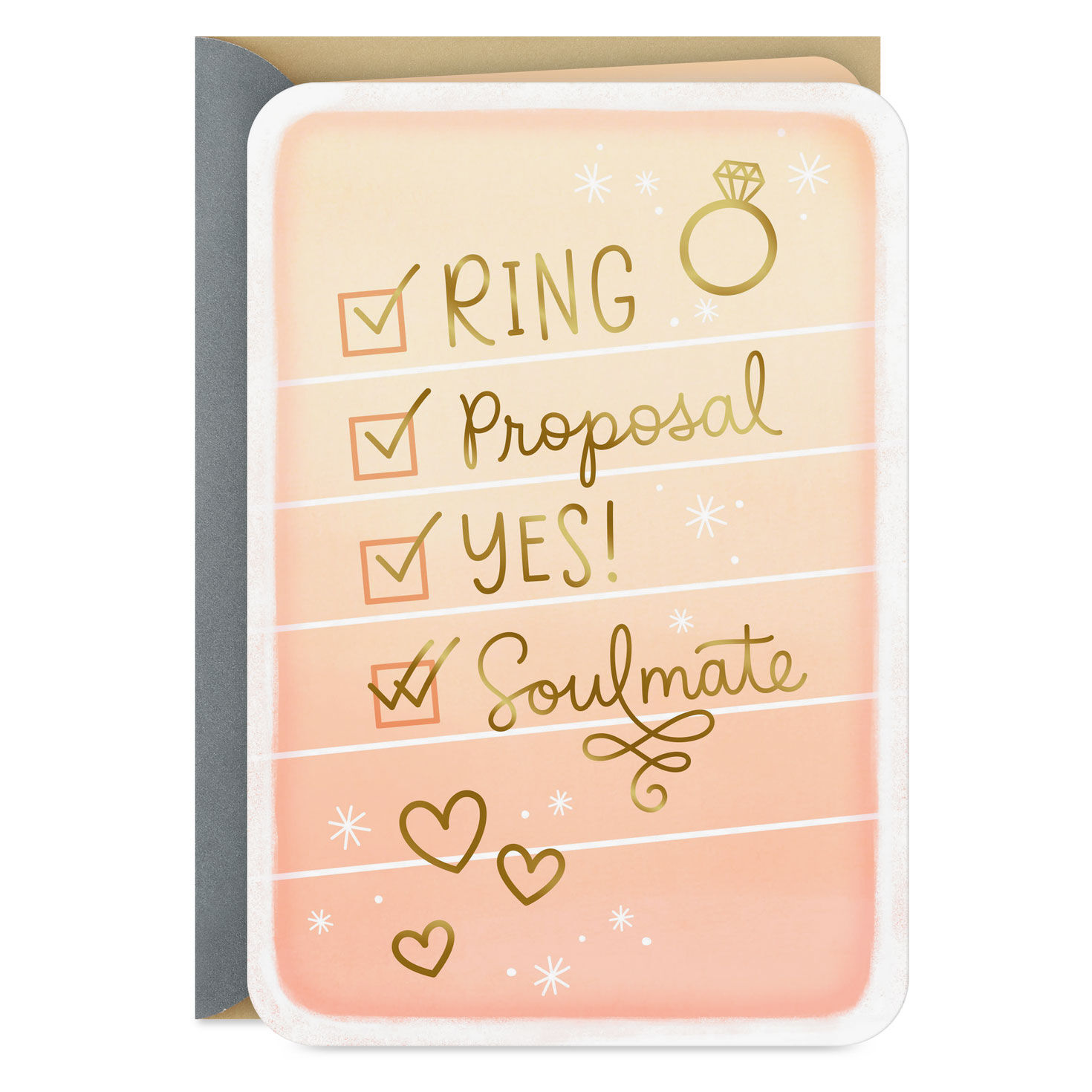Wedding Checklist Engagement Card for only USD 2.99 | Hallmark