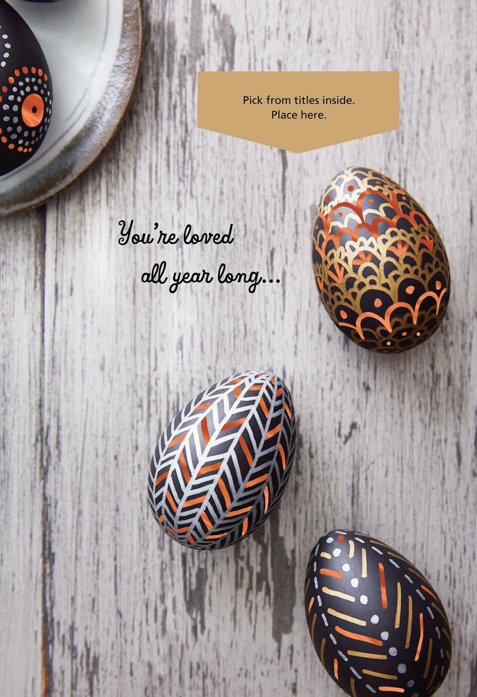 Grandpa Pick-a-Title Easter Card