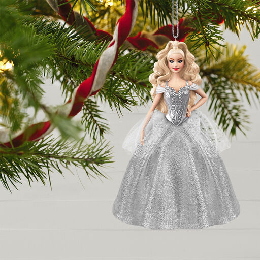 21 Black Holiday Barbie Doll Ornament Keepsake Ornaments Hallmark