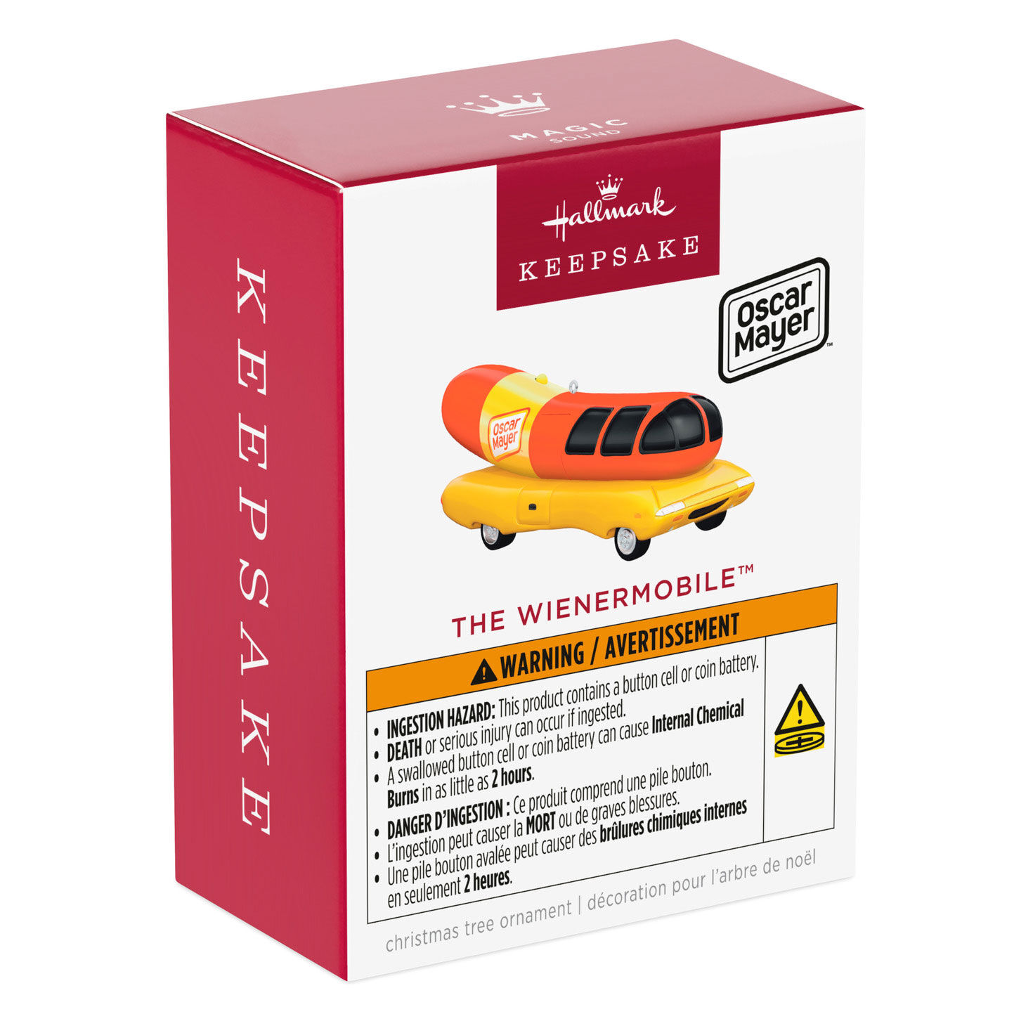 Oscar Mayer Wiener Car Keepsake Ornament package front image number 6