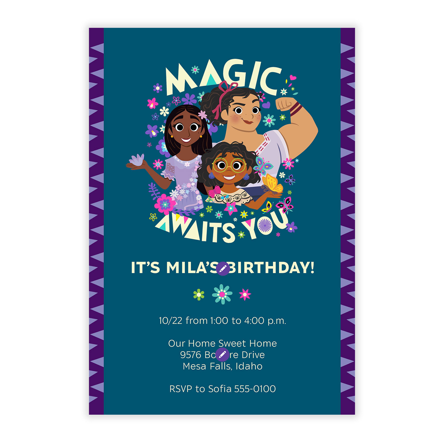 Disney Encanto Magic Awaits You Birthday Invitation, , large image number 5