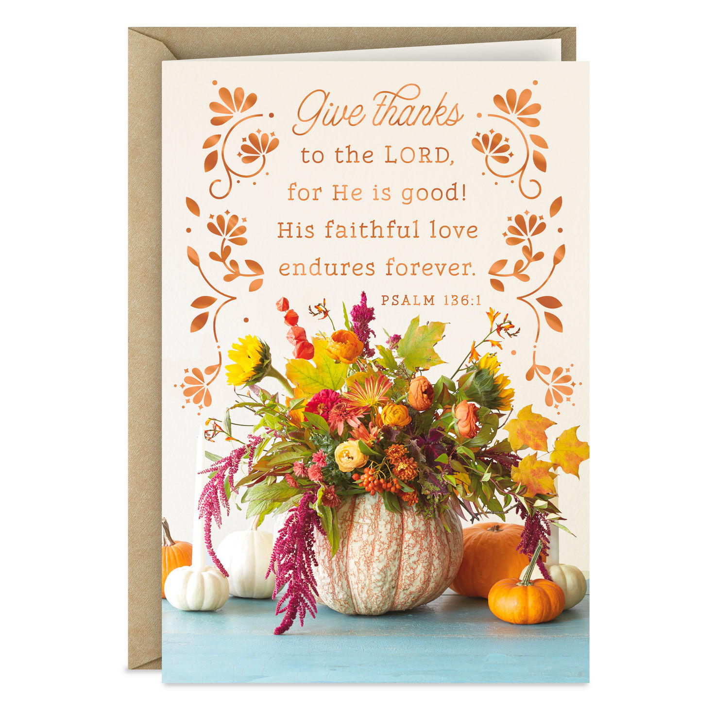 May His Blessings Warm Your Heart Religious Thanksgiving Card for only USD 2.00 | Hallmark