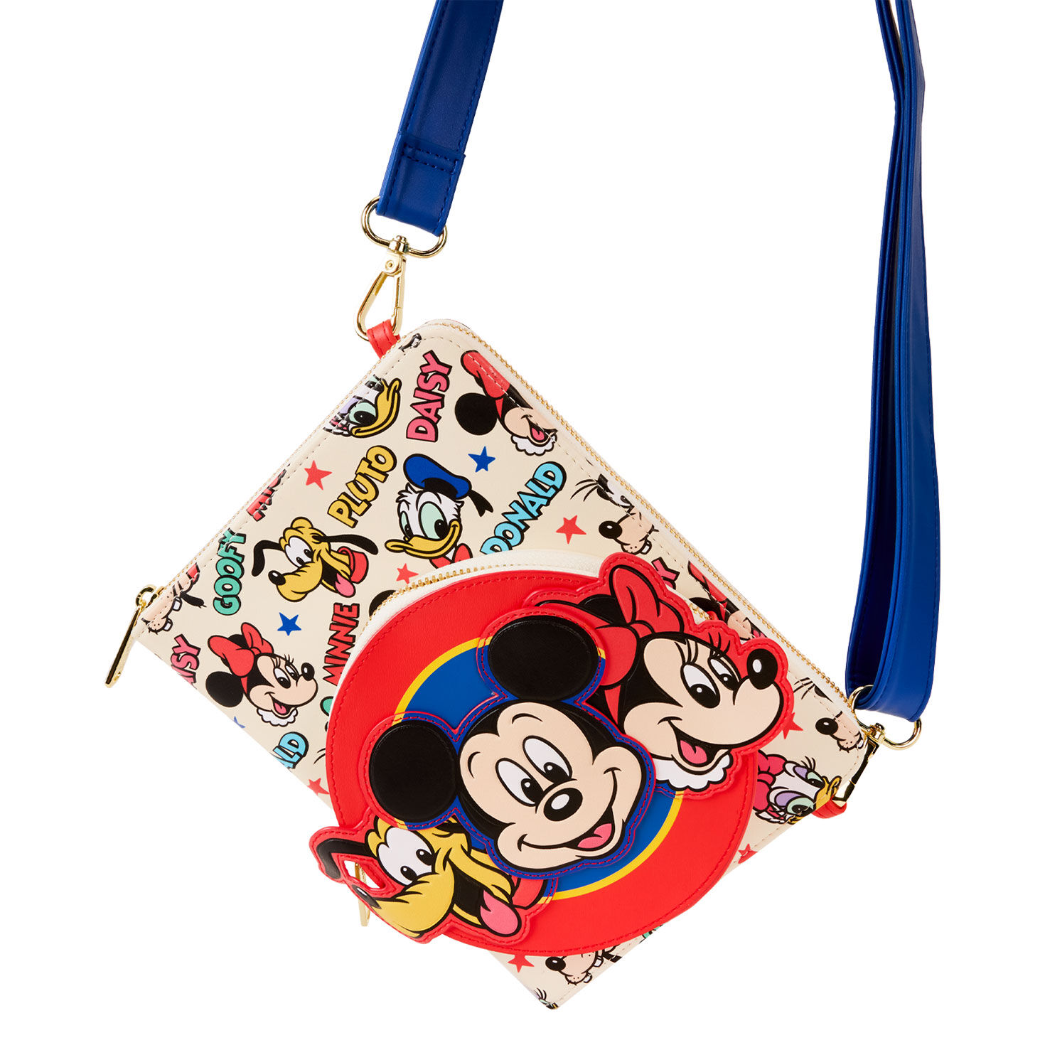 Loungefly Disney Mickey Mouse and Friends Zip-Around
