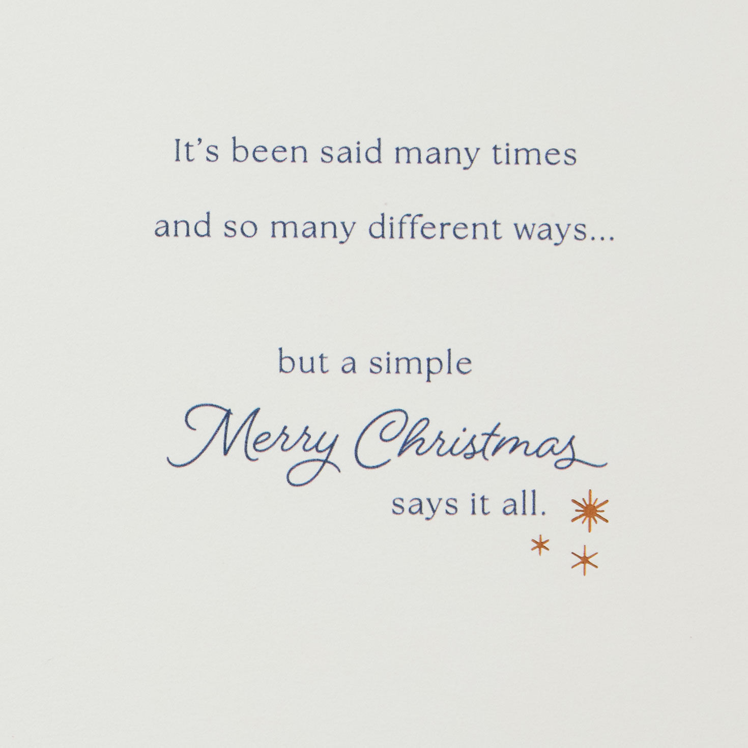 Folk Art Ornament Christmas Card Sentiment image number 3