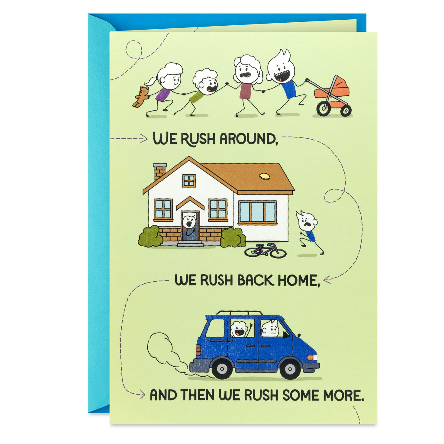 A Pause for Love Funny Pop-Up Father's Day Card for Husband