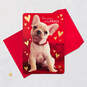Jumbo Love You Puppy Dog and Hearts Valentine's Day Card, , large image number 5