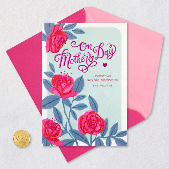 You're a Blessing to Your Family and Me Religious Mother's Day Card, , large image number 5